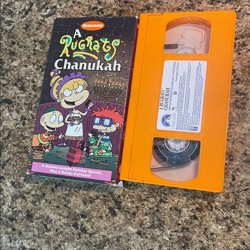 Rugrats Chanukah VHS Double Length Holiday‎ Special Plus Bonus Episode